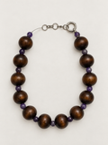 Cocoa Amethyst Necklace