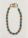 Cocoa Turquoise Necklace