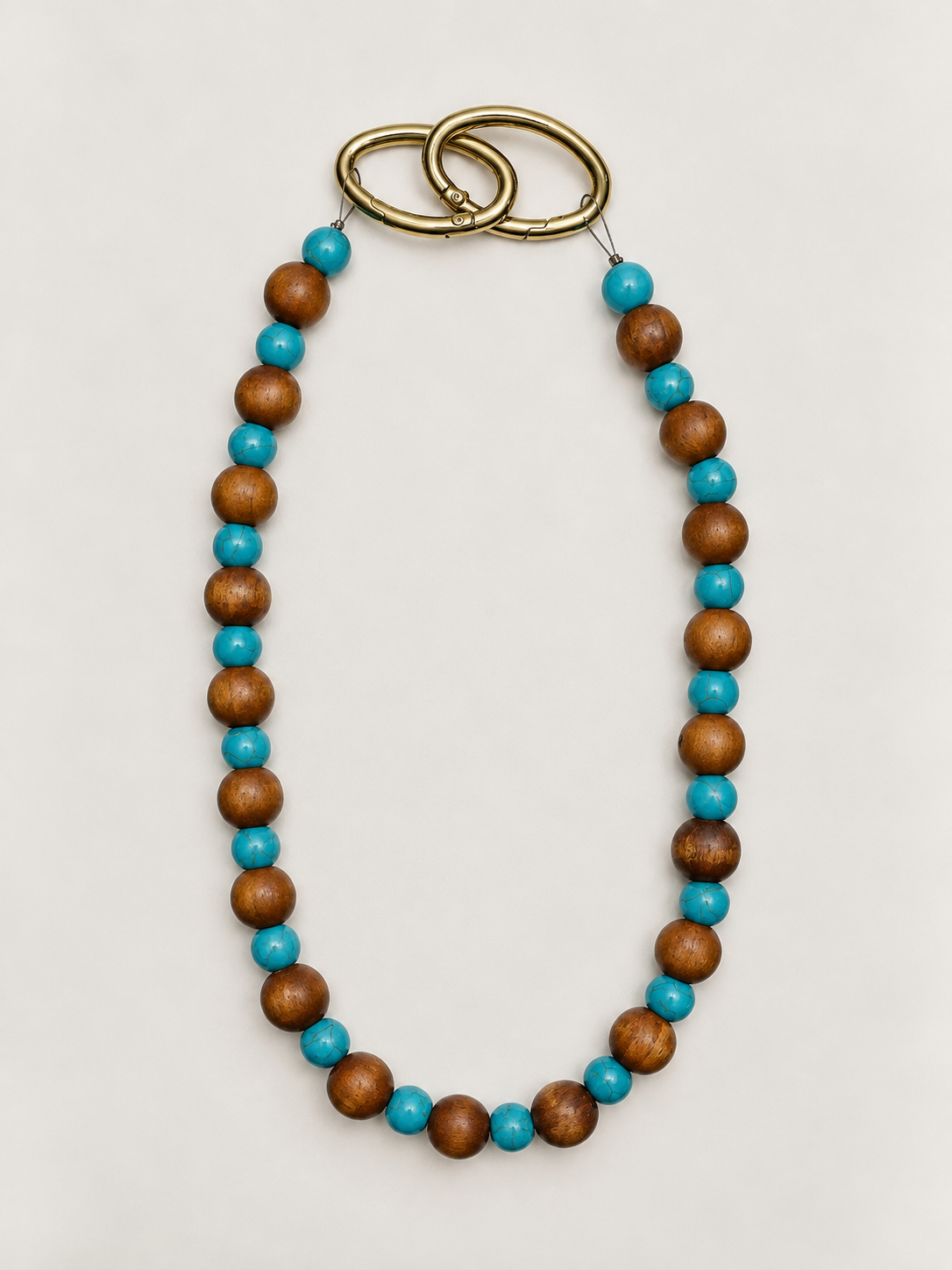 Cocoa Turquoise Necklace